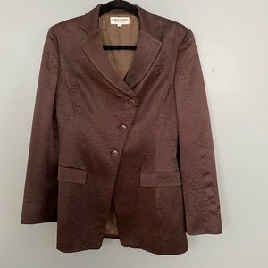 Vintage Giorgio Armani Le Colleziono Silk Blend Asymmetric Button front Blazer